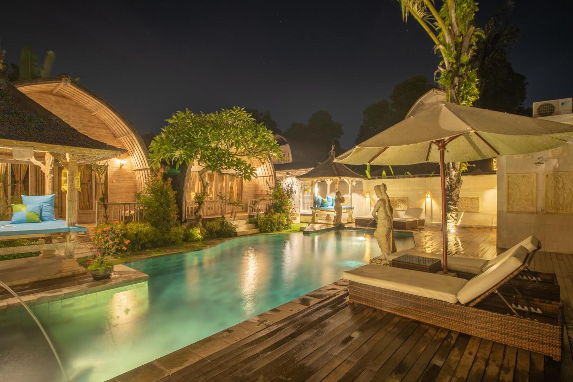 วนา ศานติ วิลลา บาย มัธวา Guest House Bringkit ภายนอก รูปภาพ